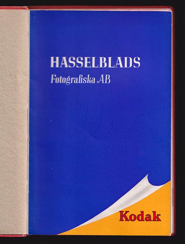 [Hasselblad ; Fotokatalog] : Hasselblads fotografiska AB. 15 mars 1947