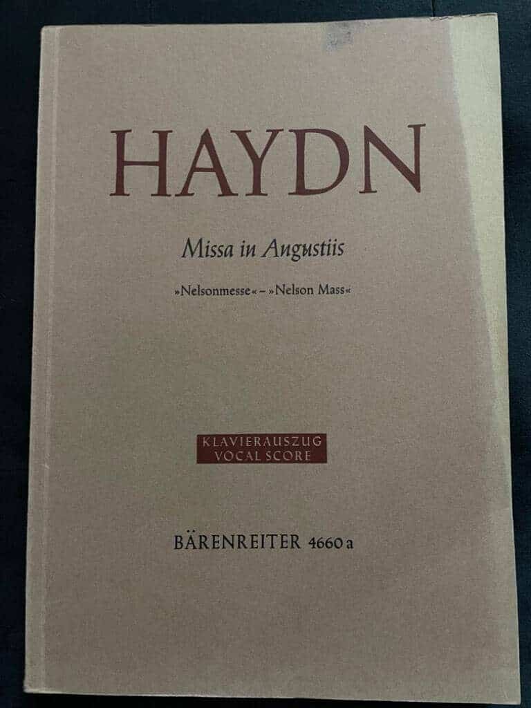 Haydn : Missa in Angustiis (Klavierauszug, Vocal score)
