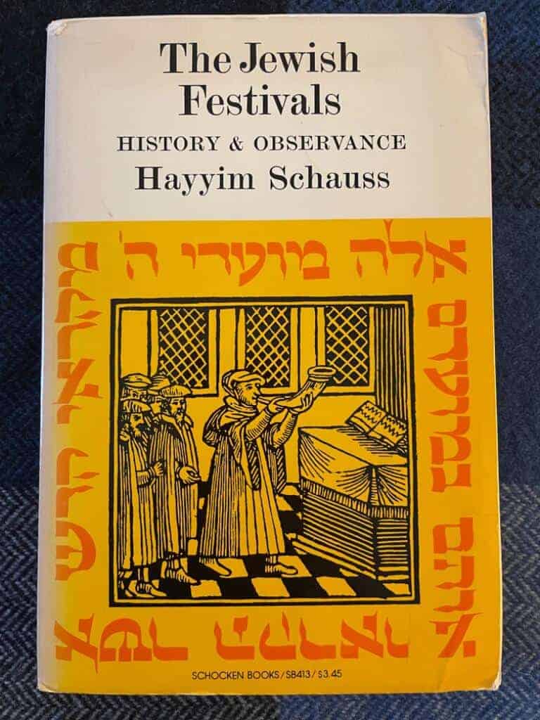 Hayyim Schauss : The Jewish festivals