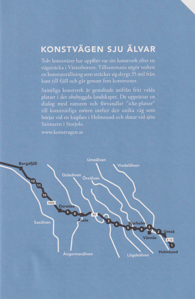 Hedberg, Mikke ; Berggren, Lenita [red.] : Skulpturguide Umeå