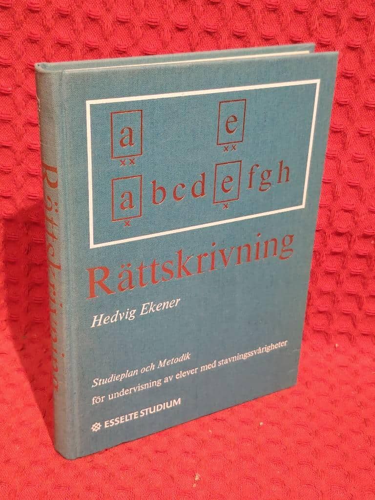 Hedvig Ekener : Rättskrivning