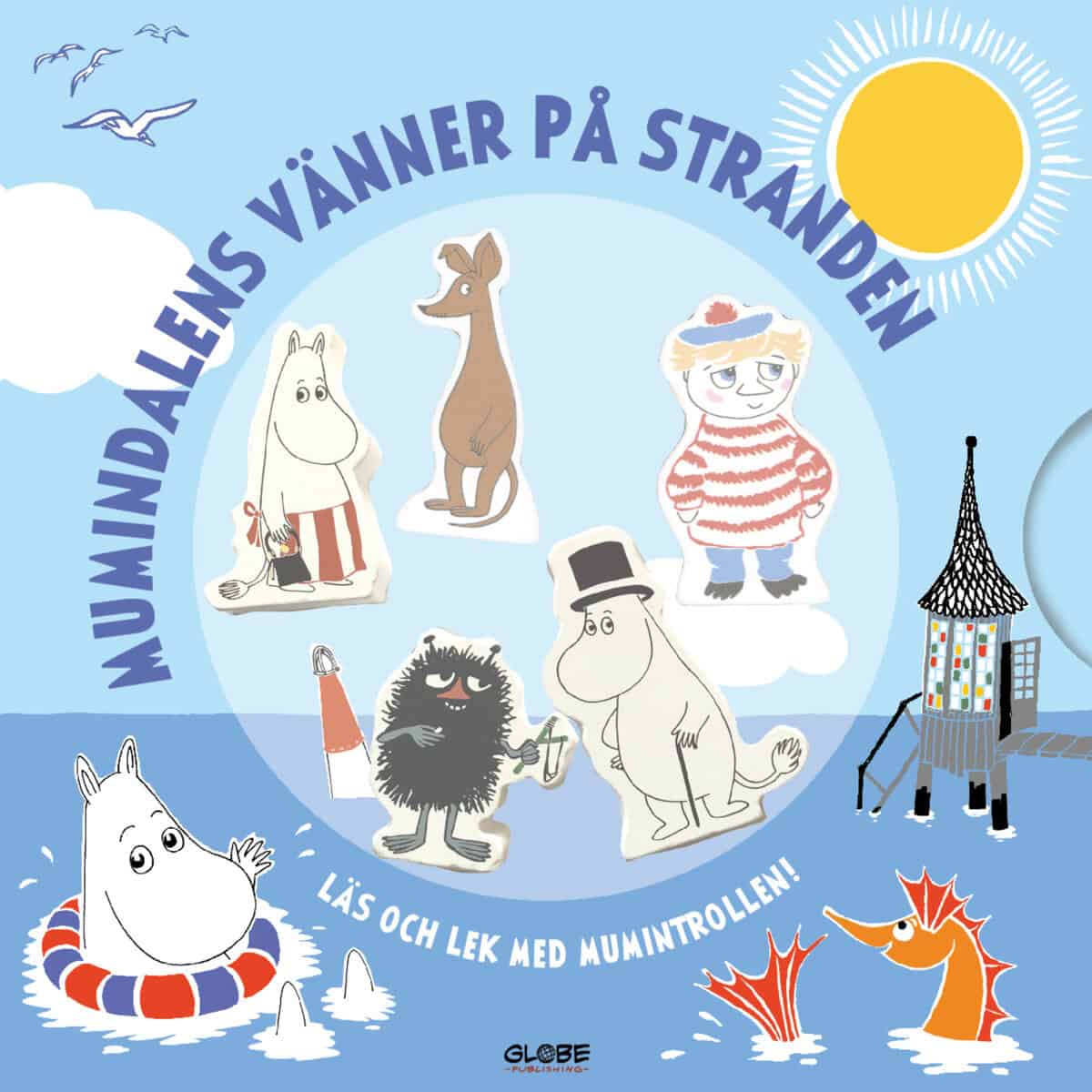 Heilala, Katariina ; Järvenpää, Leena : Mumindalens vänner på stranden