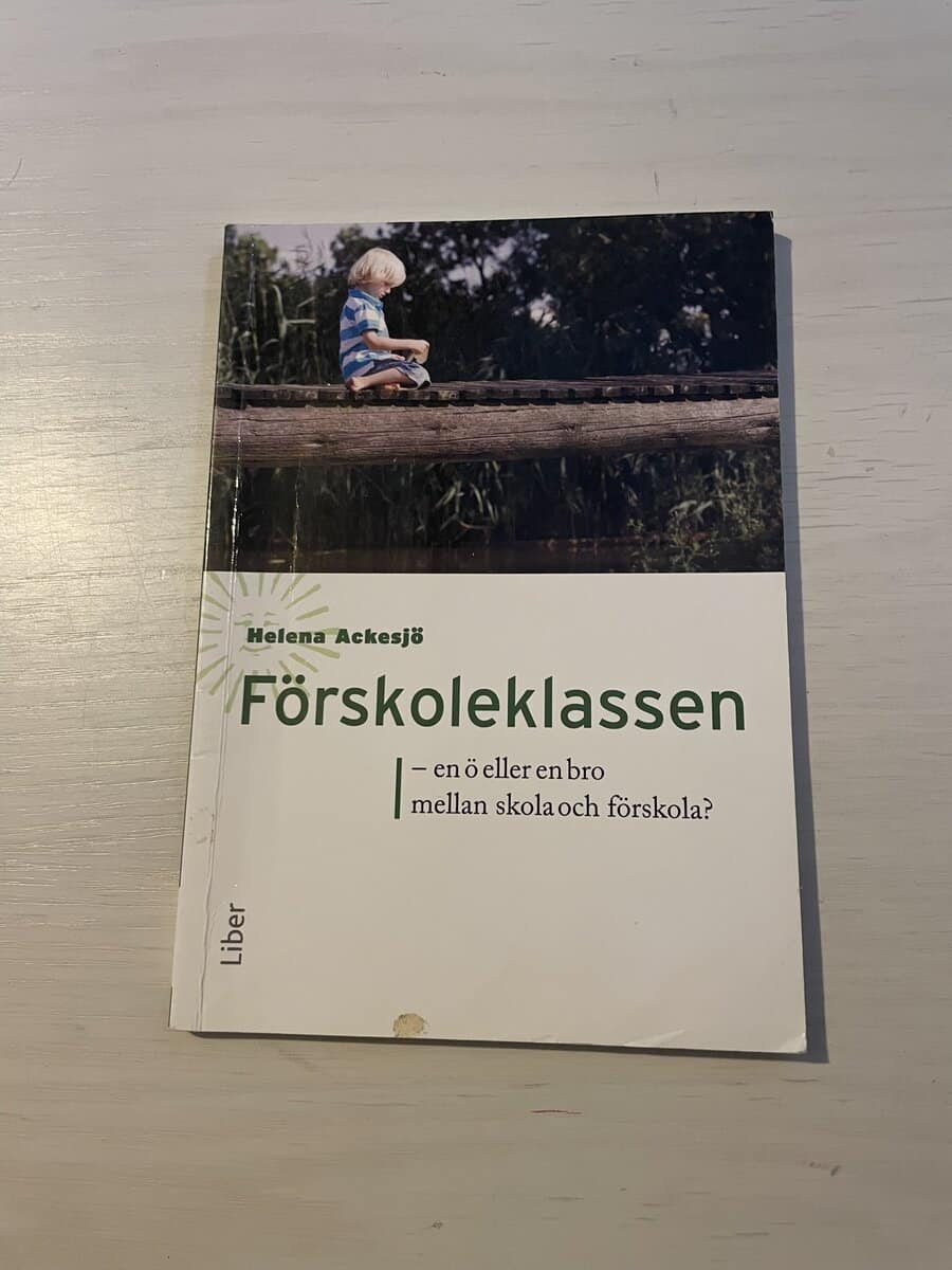 Helena Ackesjö : Förskoleklassen
