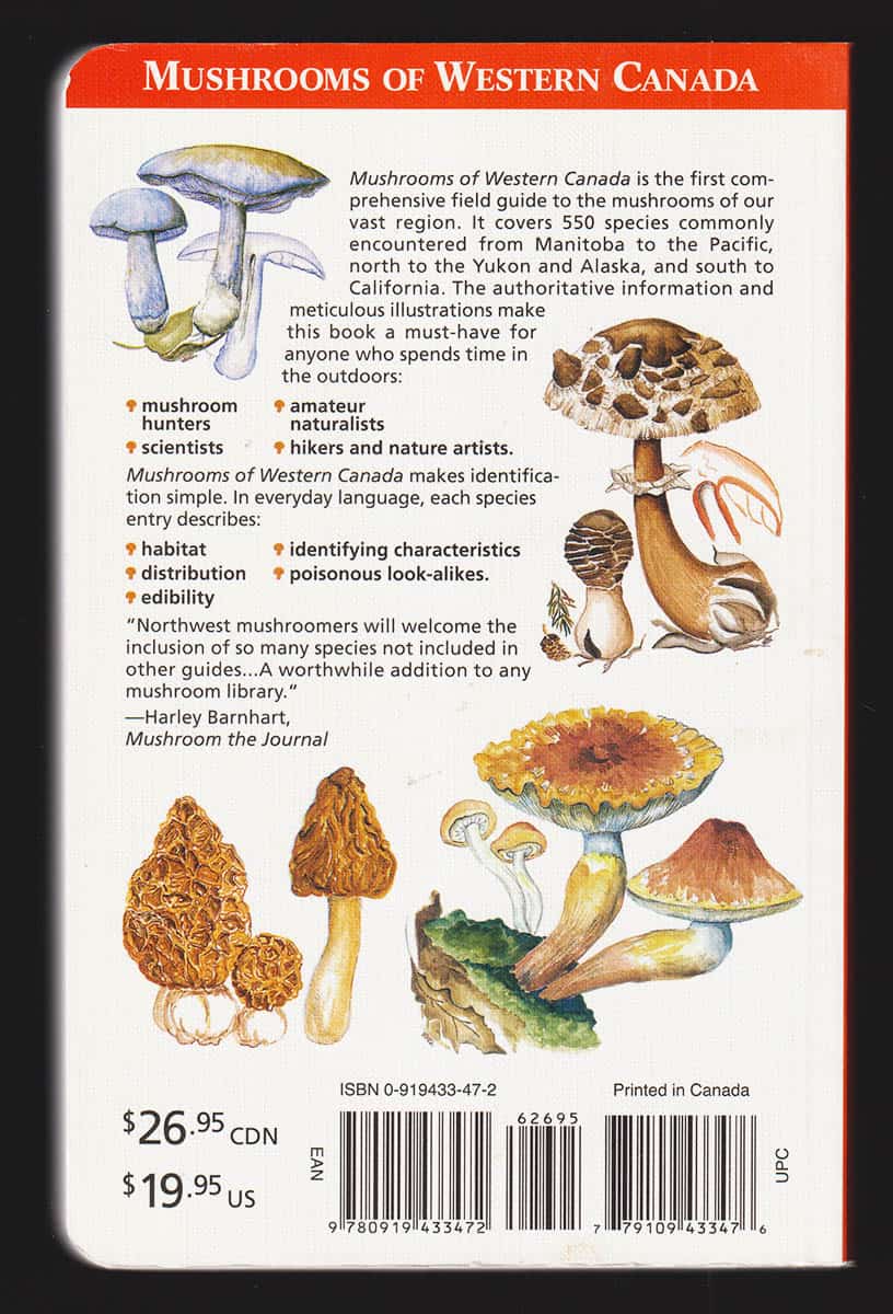 Helene Schalkwijk-Barendsen : Mushrooms of Western Canada
