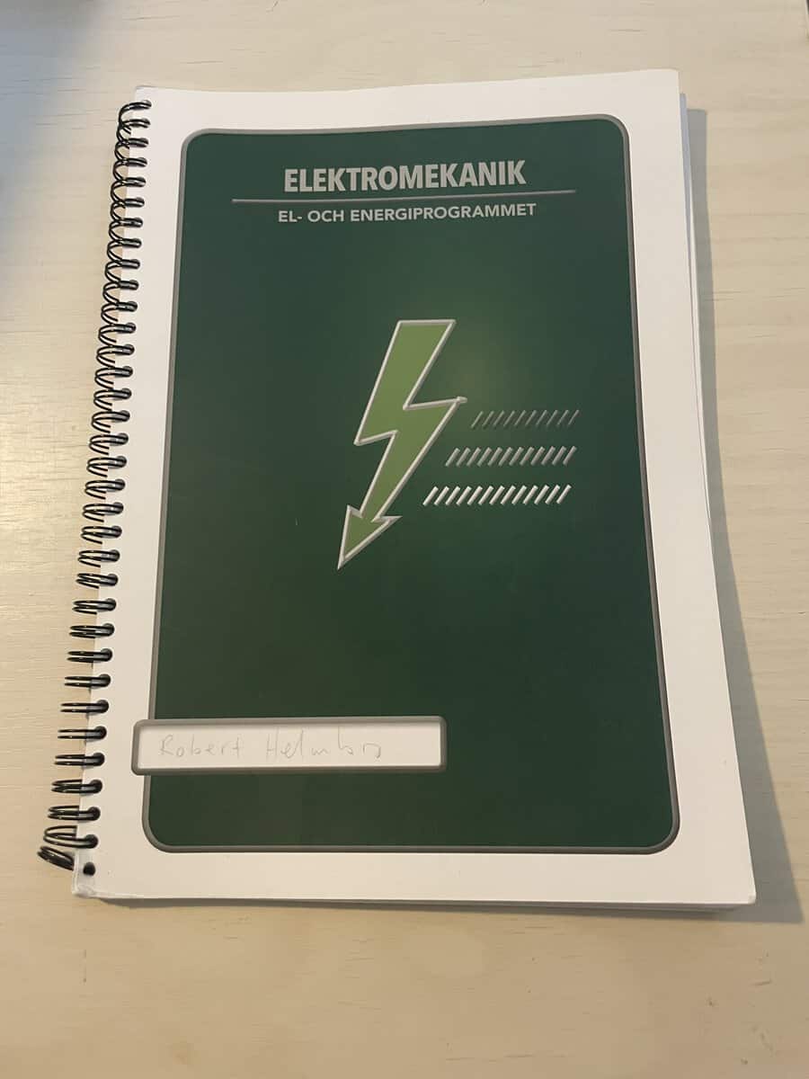 Hellström, Hans, Andersson, Rickard : Elektromekanik