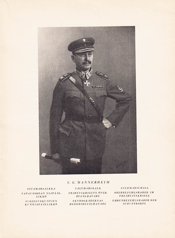 Helsingin valtaus 12.4. 1918. Helsingfors intagning