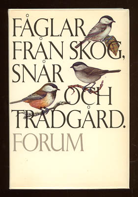 Henning Anthon : Fåglar från skog, snår och trädgård