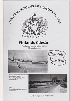 Henning Larsson : Finlands ödesår
