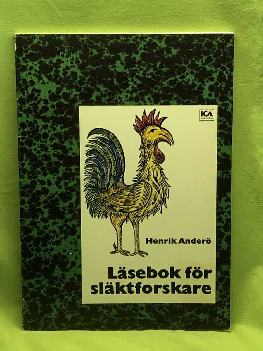 Henrik Anderö : Läsebok för släktforskare
