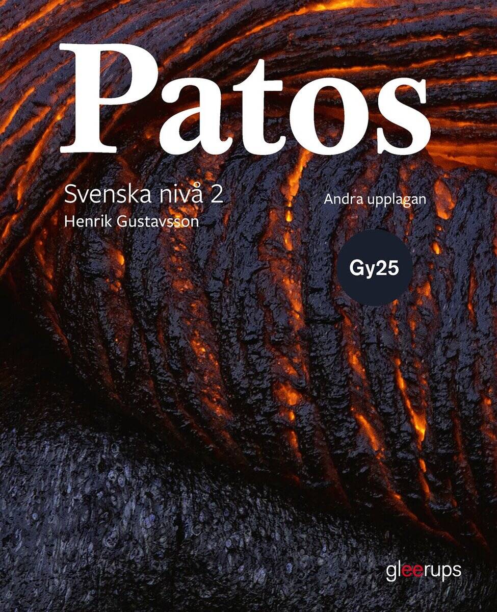 Henrik Gustavsson : Patos svenska 2, bok, Gy25