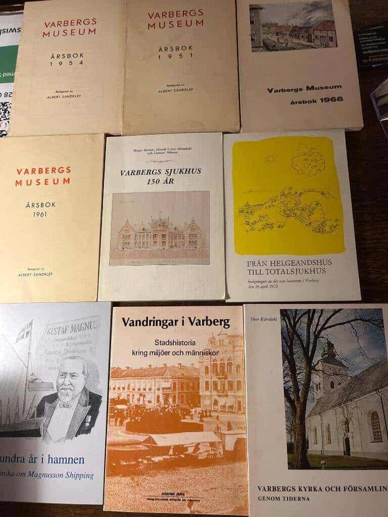 Henrik Jern : Blandad lokalhistoria Halland Varberg