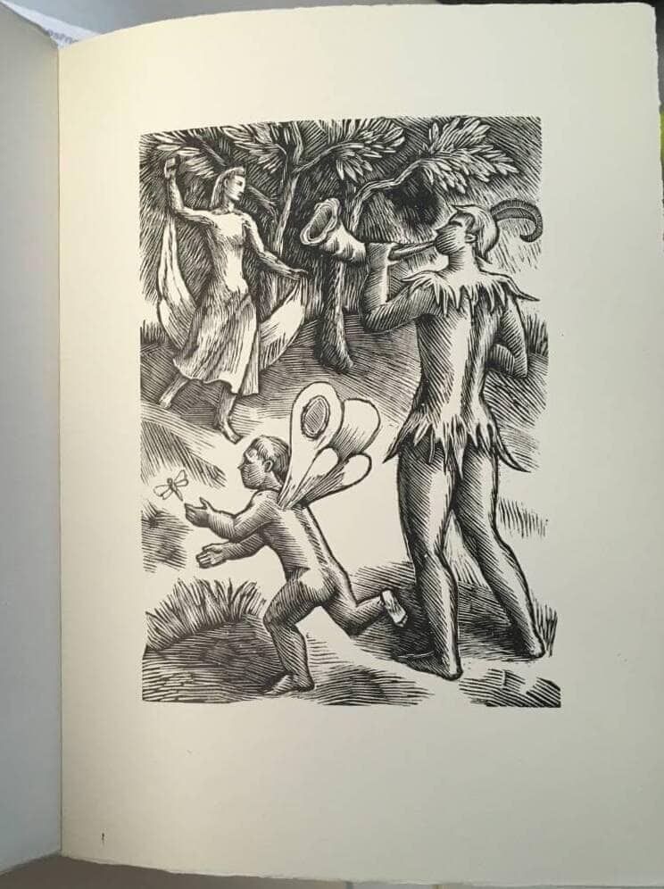 Henry Bischoff. Shakespeare, William et Bischoff, Henry : Shakespeare - Le songe d'une nuit d'été. 11 bois originaux