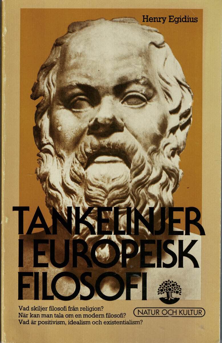Henry Egidius : Tankelinjer i europeisk filosofi