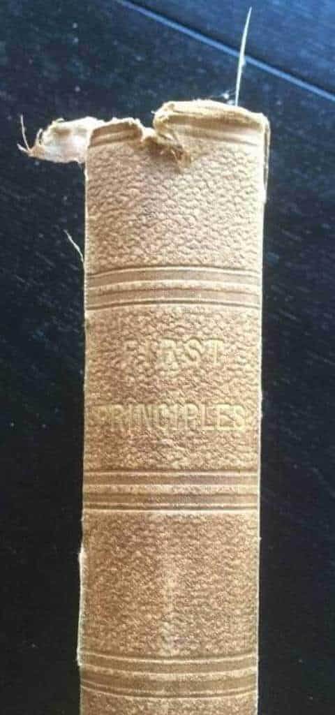Herbert Spencer : First principles