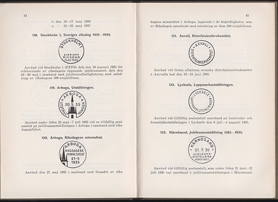 Herman Schultz-Steinheil : Handbok över svenska tillfällighetspoststämplar