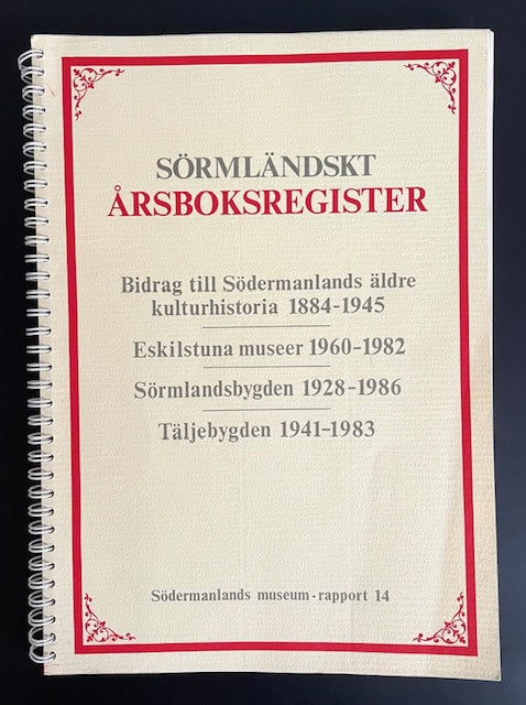 Hermanssson, Löwendal m.fl. : Sörmländskt årsboksregister