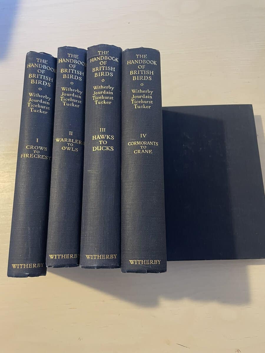 H.F. Witherby : The Handbook of British Birds I-V (1-5)