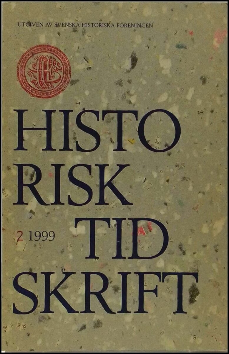 Historisk tidskrift : 1999 / 2