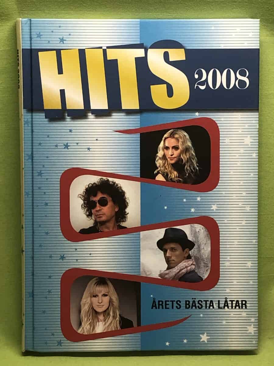 Hits 2008 [Musiktryck] årets bästa låtar