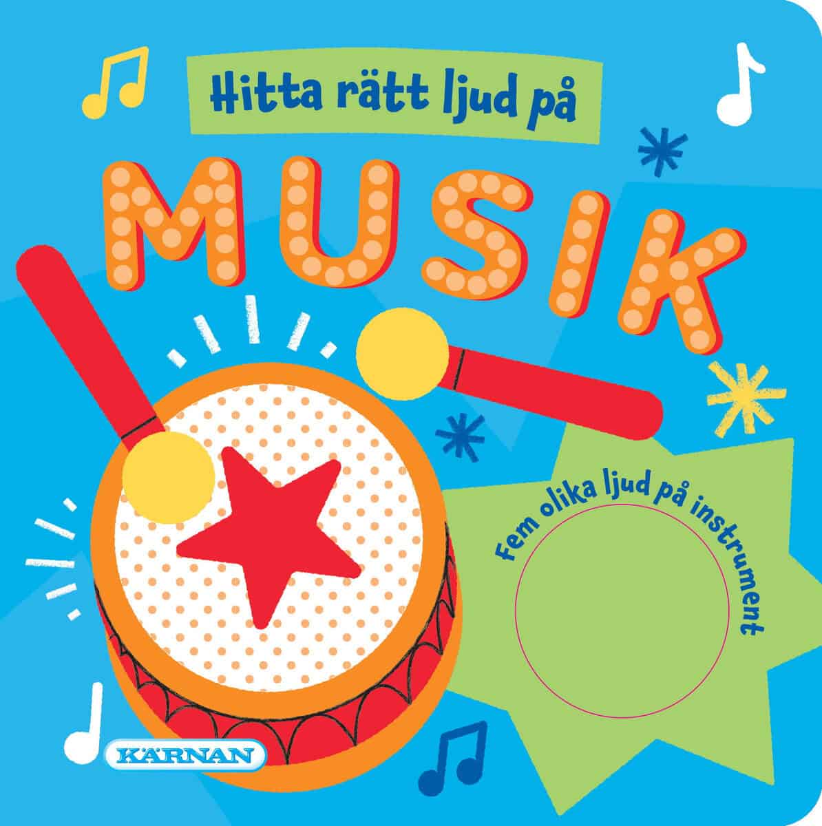 Hitta rätt ljud på musik:fem olika ljud på instrument