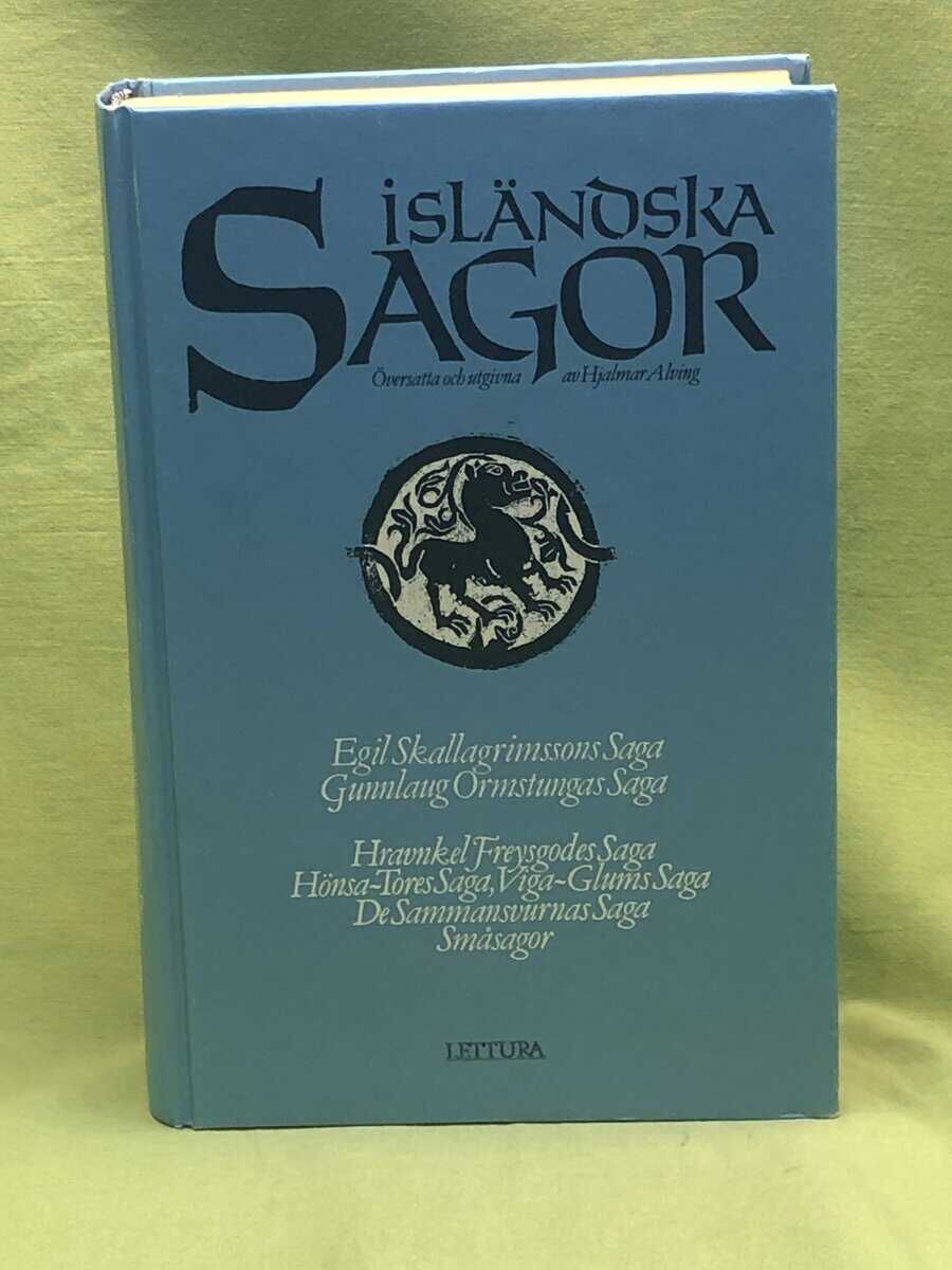 Hjalmar Alving : Isländska sagor; Del 1-2 (sambundet)