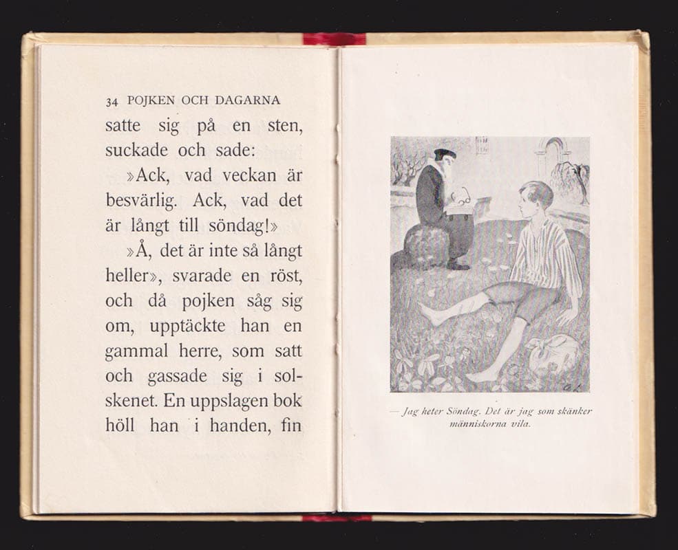 Hjalmar Bergman : Pojken och dagarna