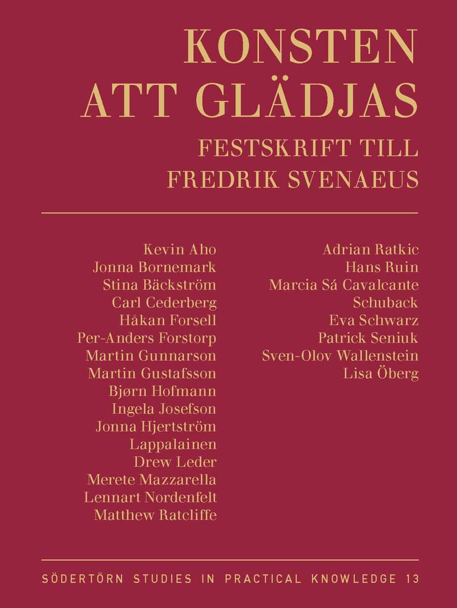 Hjertström Lappalainen, Jonna ; Gunnarson, Martin [red.] : Konsten att glädjas