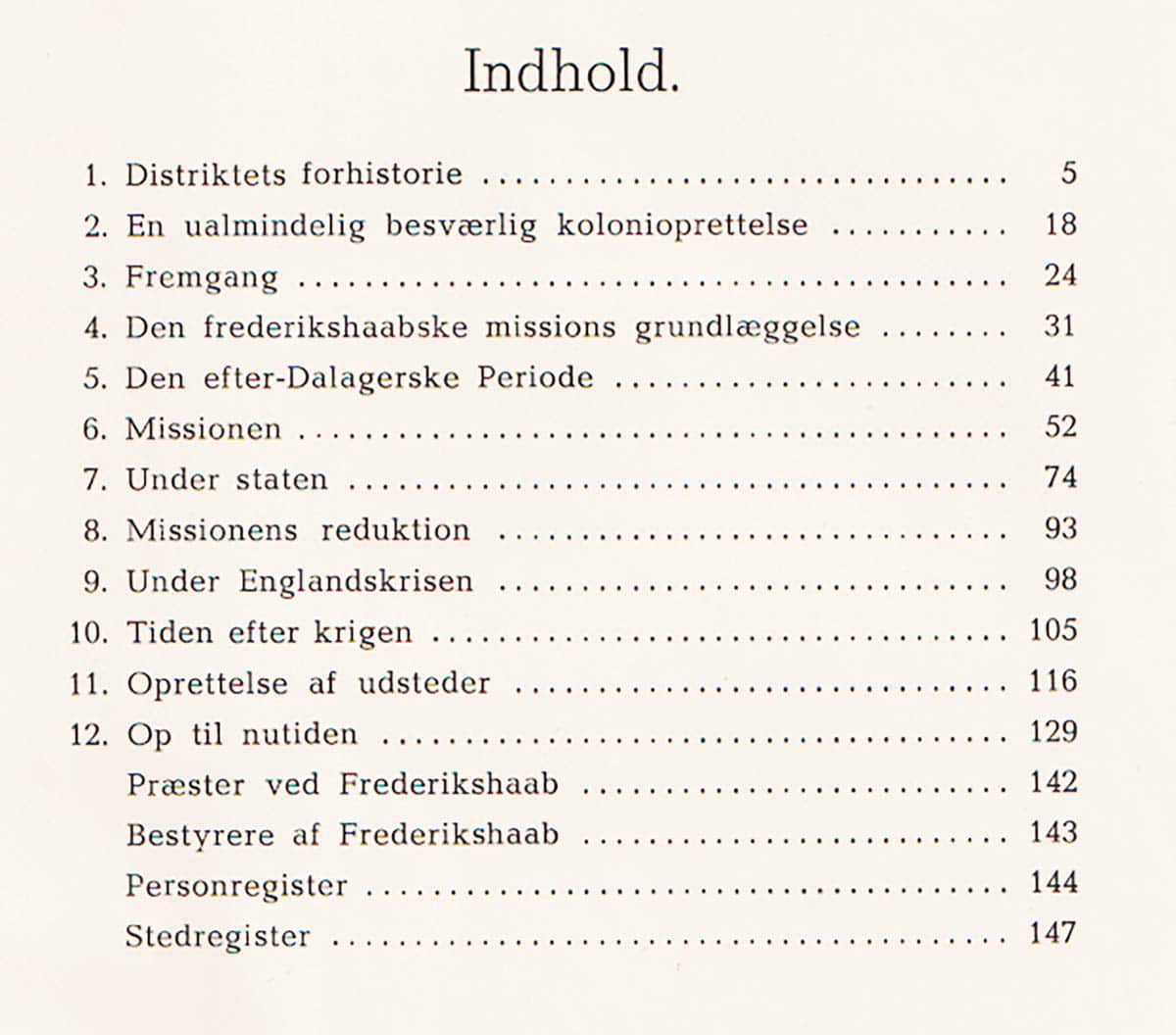 Hother Ostermann : Frederikshaabs Historie 1742-1942