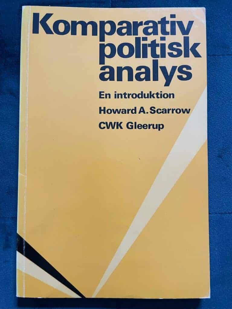 Howard A. Scarrow : Komparativ politisk analys