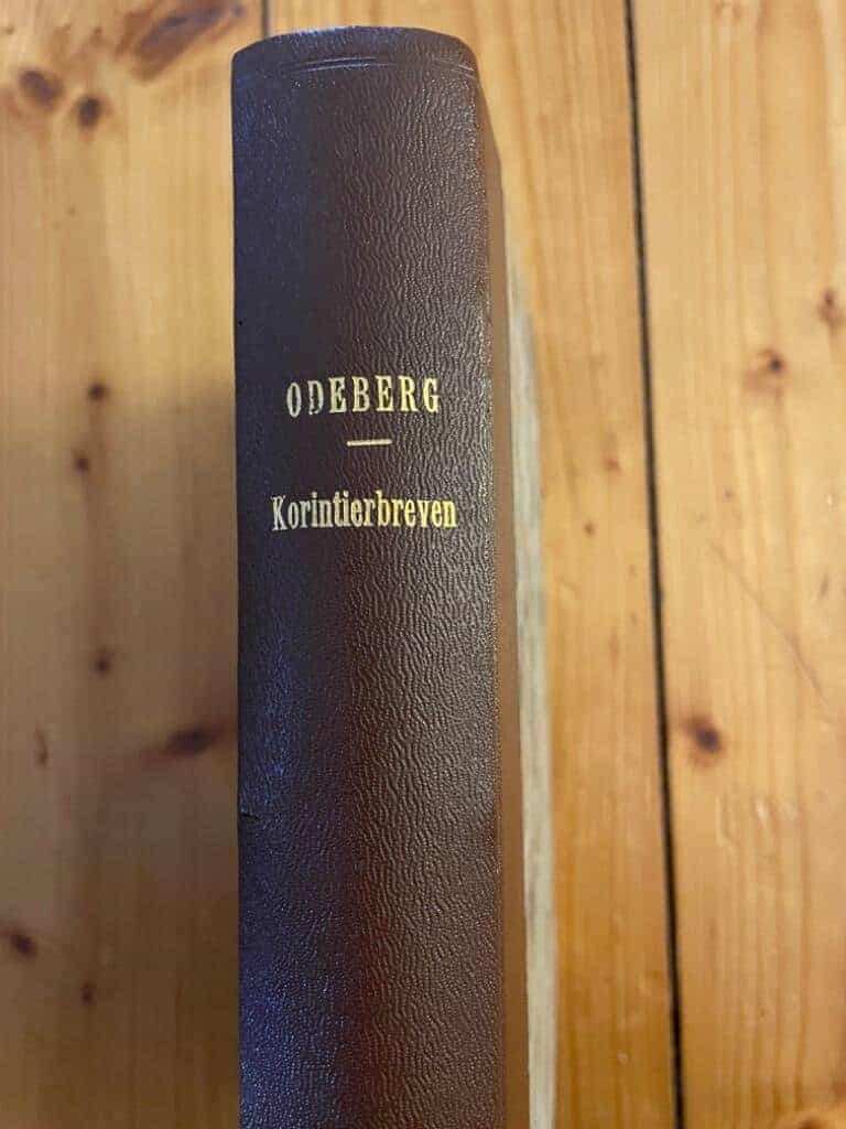 Hugo Odeberg : Korintierbreven