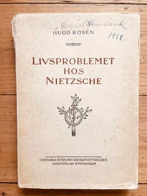 Hugo Rosén : Livsproblemet hos Nietzsche