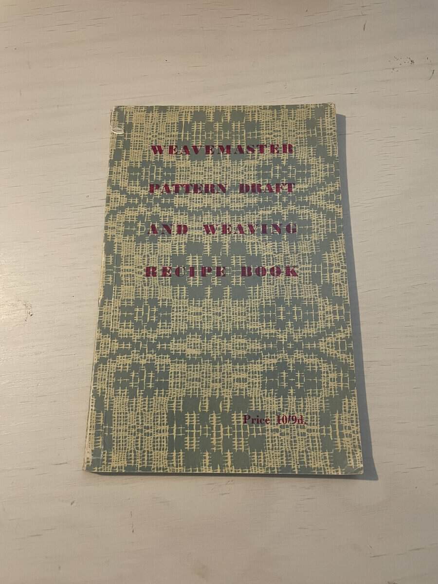 Hulda Lundin : Weavemaster pattern draft and weaver recipe book