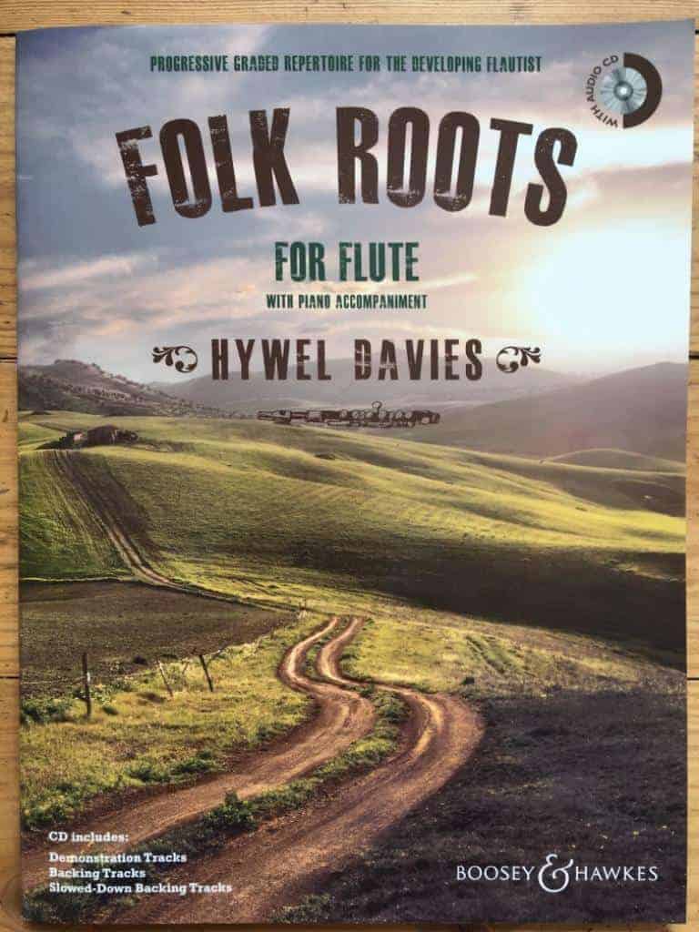 Hywel Davies : Folk Roots for Flute with Piano Accompaniment