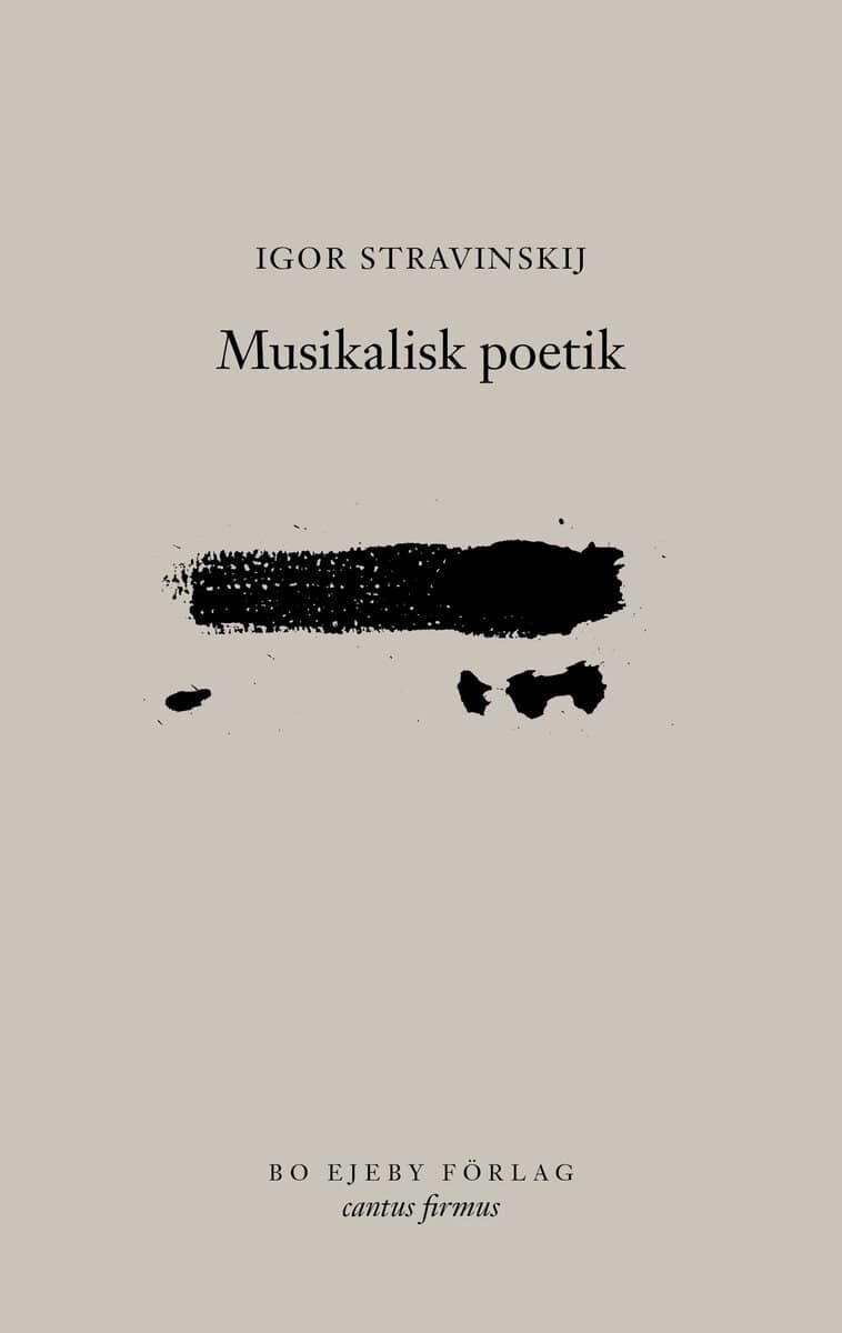 Igor Stravinskij : Musikalisk poetik