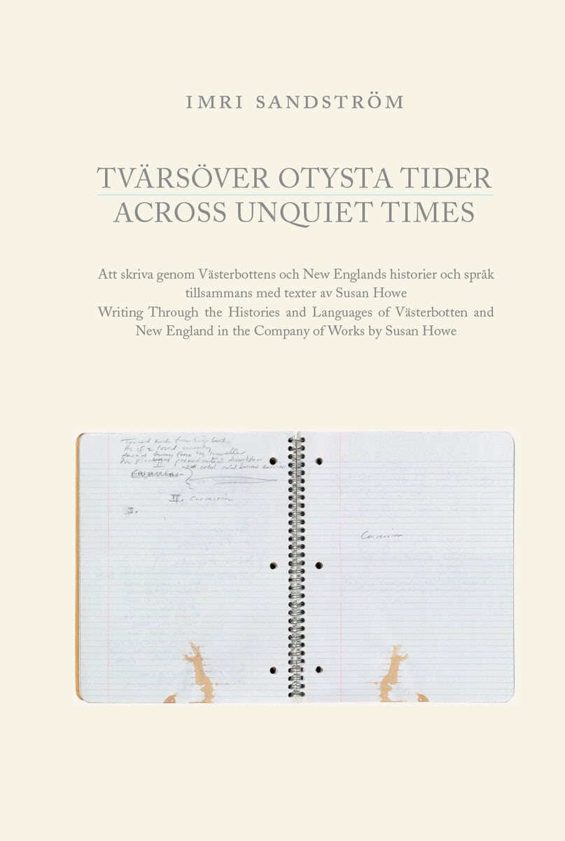 Imri Sandström : Tvärsöver otysta tider