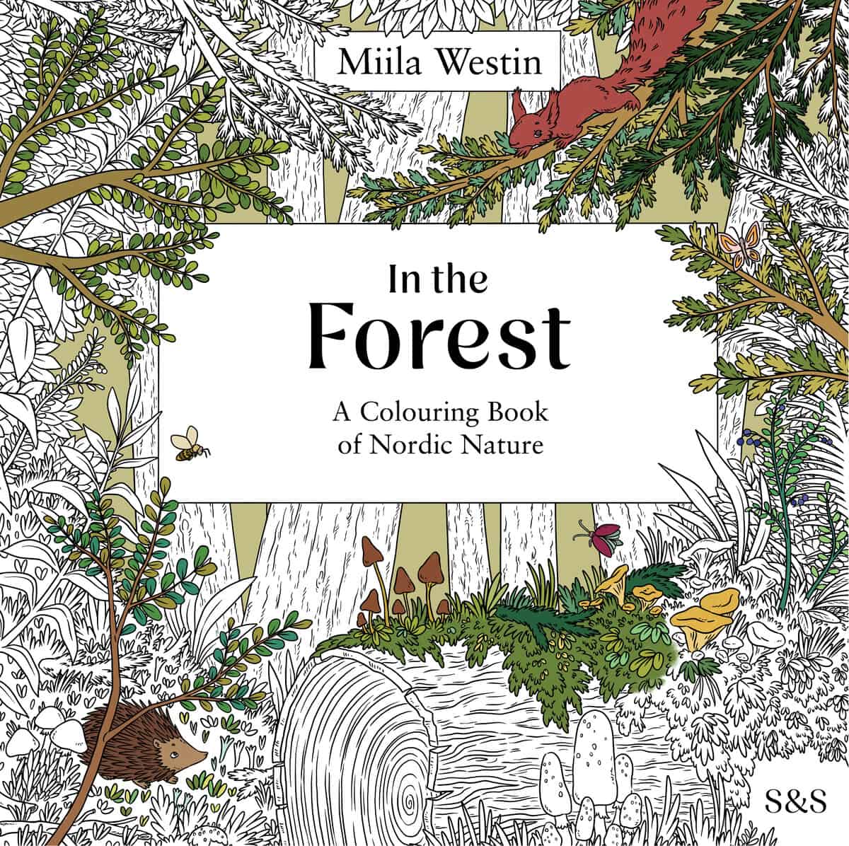 In the Forest. A Colouring Book of Nordic Nature