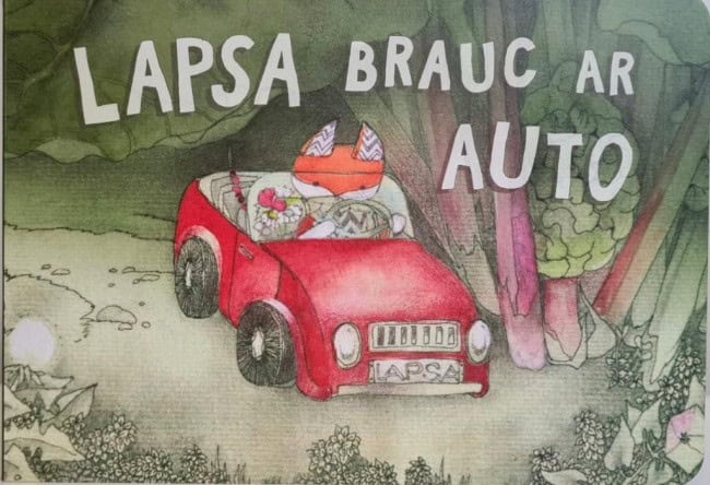 Inga Mastiņa : Lapsa brauc ar auto