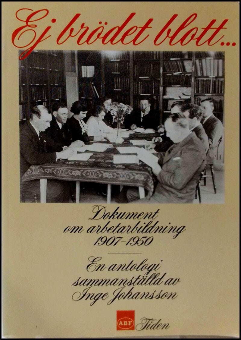 Inge Johansson : Ej brödet blott