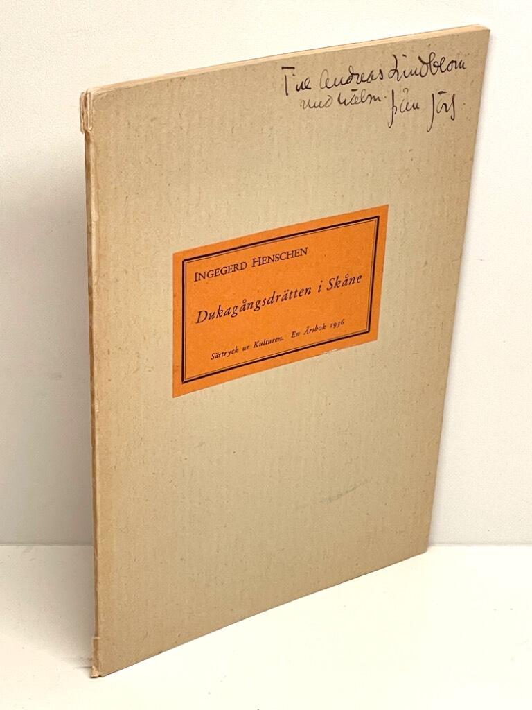 Ingegerd Henschen : Dukagångsdrätten i Skåne