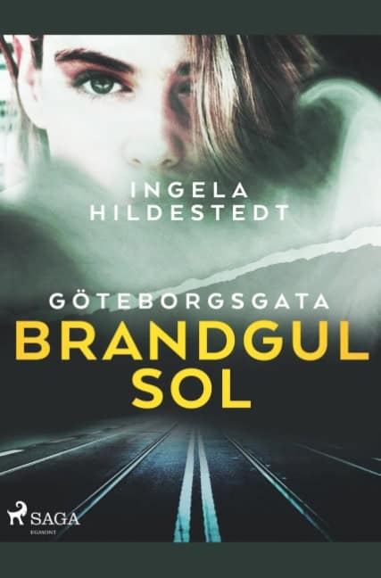 Ingela Hildestedt : Göteborgsgata, brandgul sol
