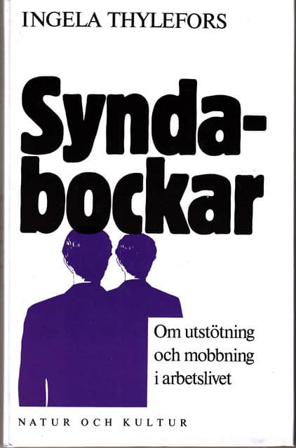 INGELA. THYLEFORS : Syndabockar