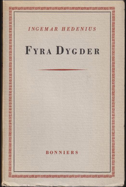 Ingemar Hedenius : Fyra dygder