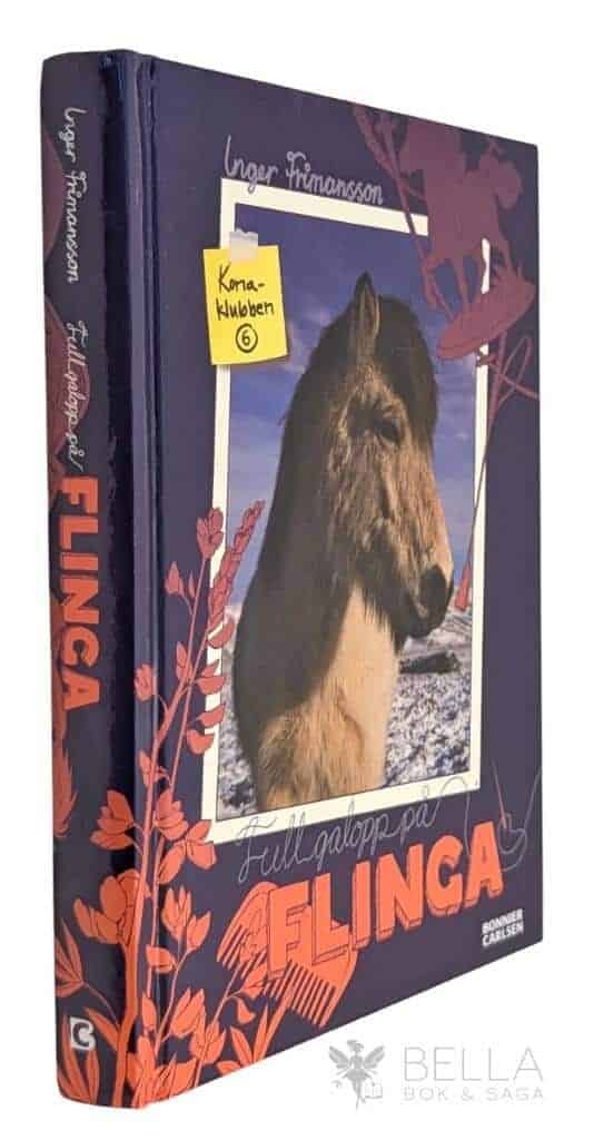 Inger Frimansson : Full galopp på Flinga - Konaklubben - Bok 6