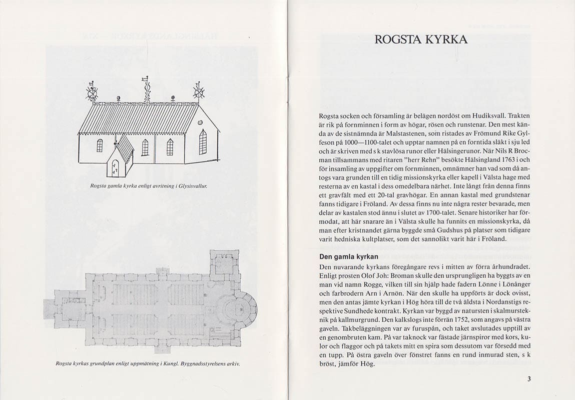 Ingrid Telhammer : Rogsta kyrka