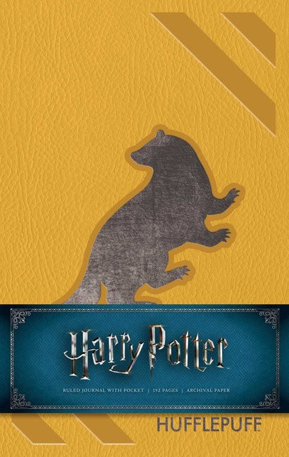 Insight Editions : Harry potter hufflepuff hardcover ruled journal - redesign