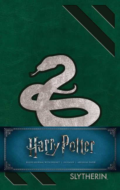 Insight Editions : Harry potter slytherin hardcover ruled journal - redesign