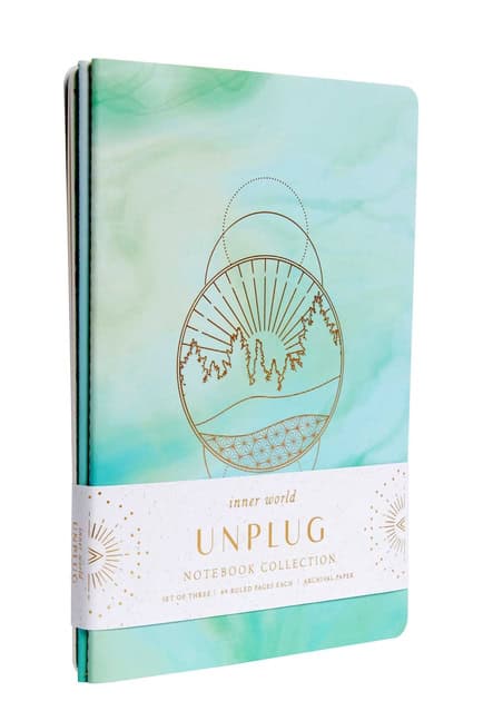 Insight Editions : Unplug Sewn Notebook Collection (Set of 3)
