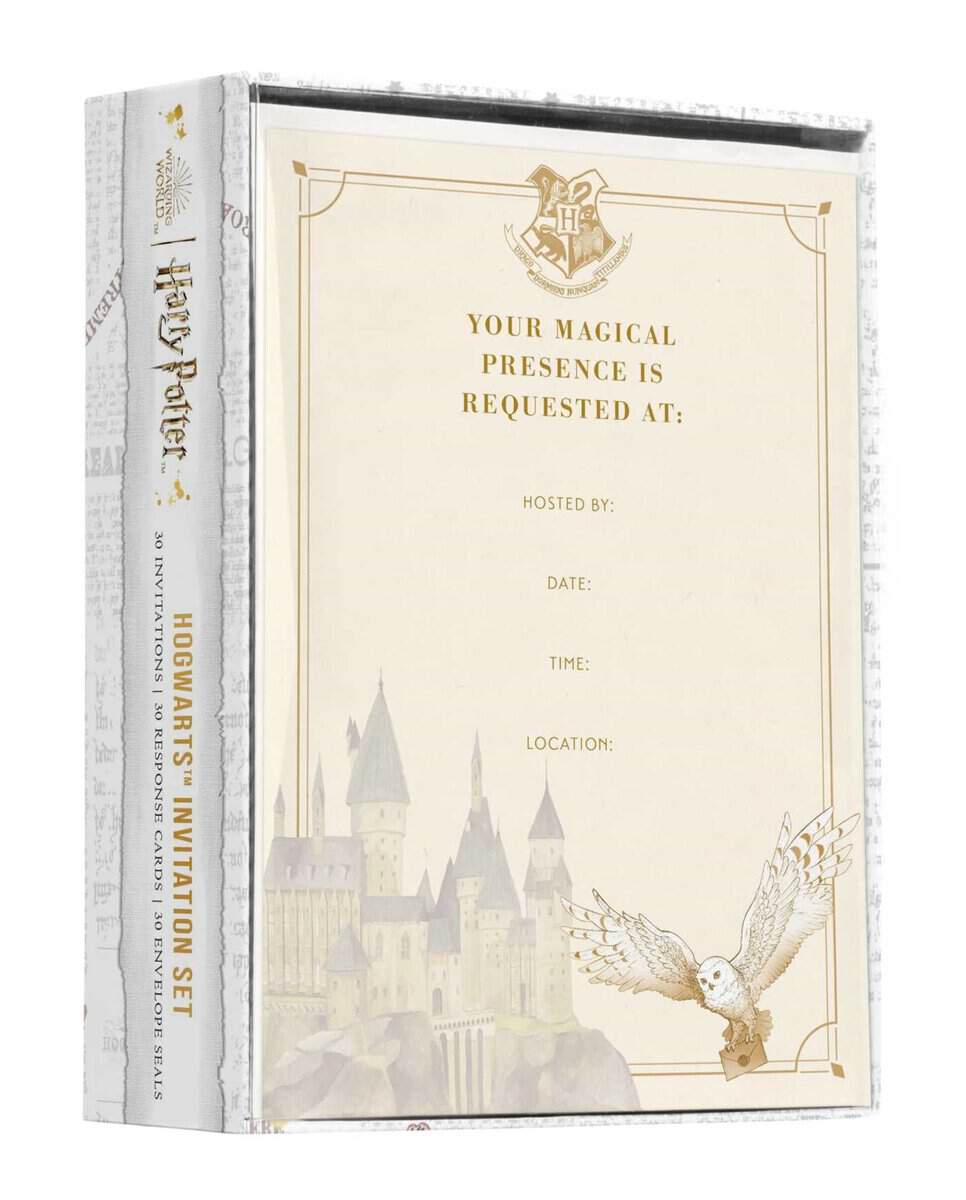 Insights : Harry Potter: Hogwarts Invitation Set (Set of 30)