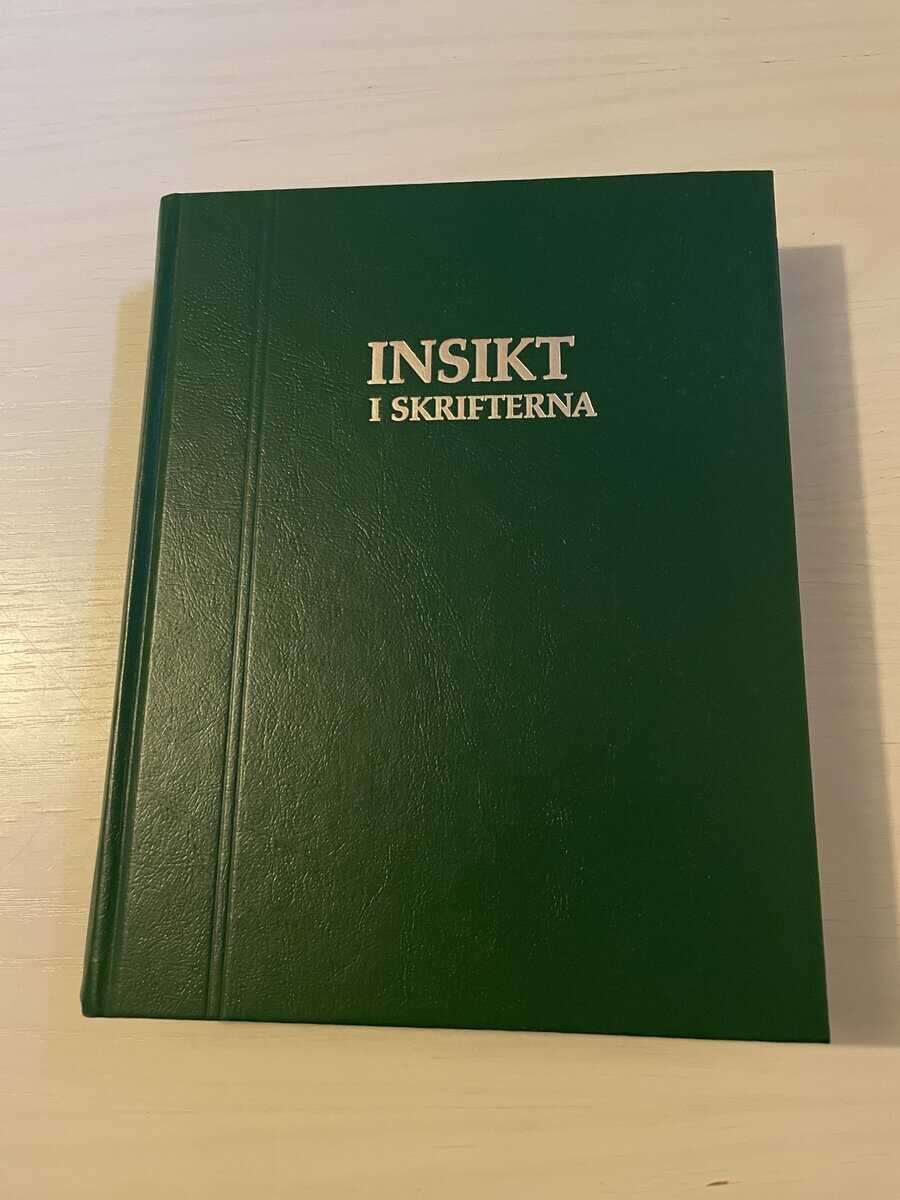 Insikt i skrifterna - Band 2 K-Ö och kart- och ämnesregister