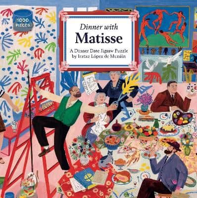 Iratxe Lopez de Munain : Pussel Dinner with Matisse 1000 bitar